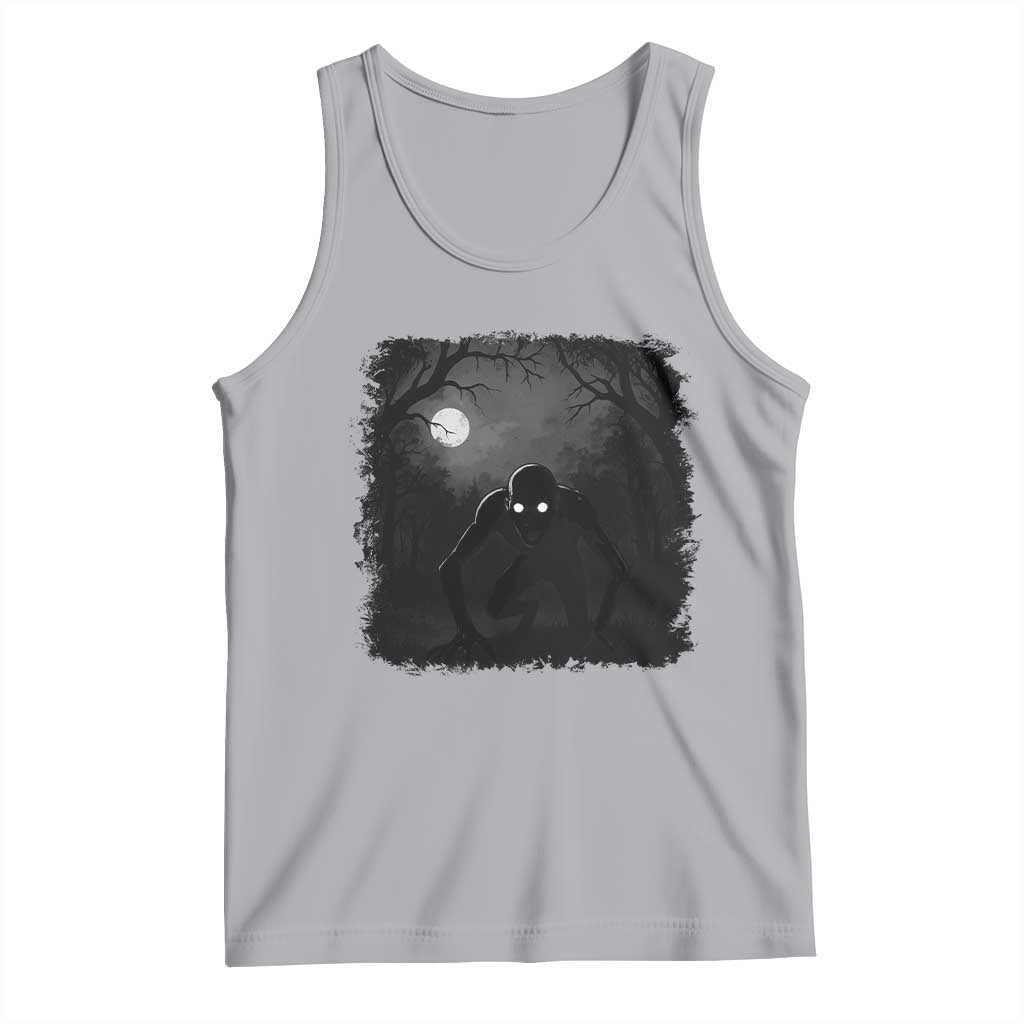Rake Creepypasta Tank Top Creepy Cryptid Series Cryptozoology Gift Halloween TS10 Athletic Heather Print Your Wear