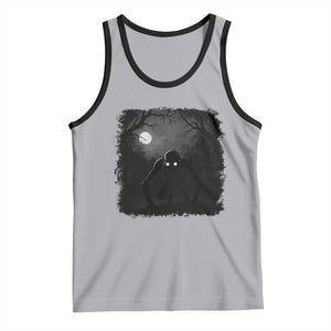 Rake Creepypasta Tank Top Creepy Cryptid Series Cryptozoology Gift Halloween TS10 Athletic Heather Black Print Your Wear
