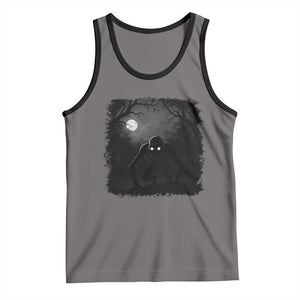 Rake Creepypasta Tank Top Creepy Cryptid Series Cryptozoology Gift Halloween TS10 Deep Heather Black Print Your Wear