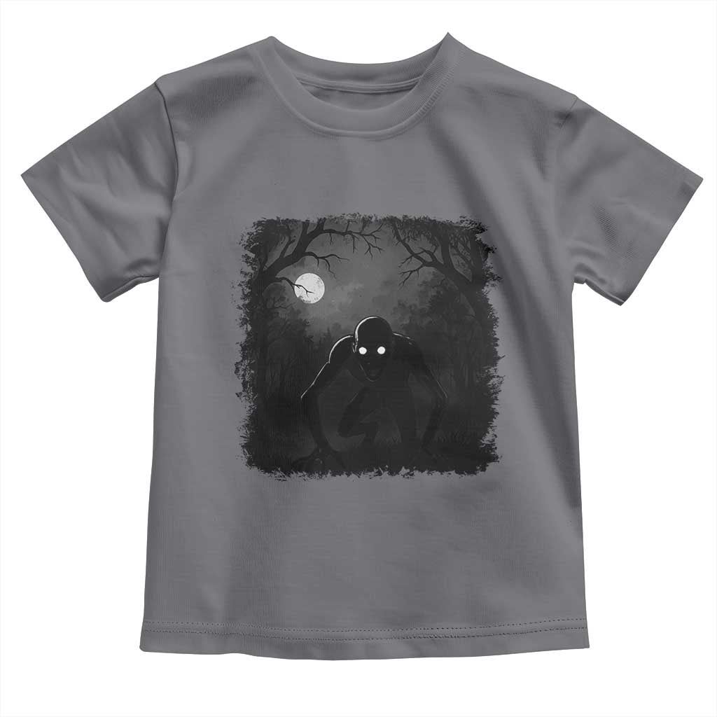 Rake Creepypasta Toddler T Shirt Creepy Cryptid Series Cryptozoology Gift Halloween TS10 Charcoal Print Your Wear