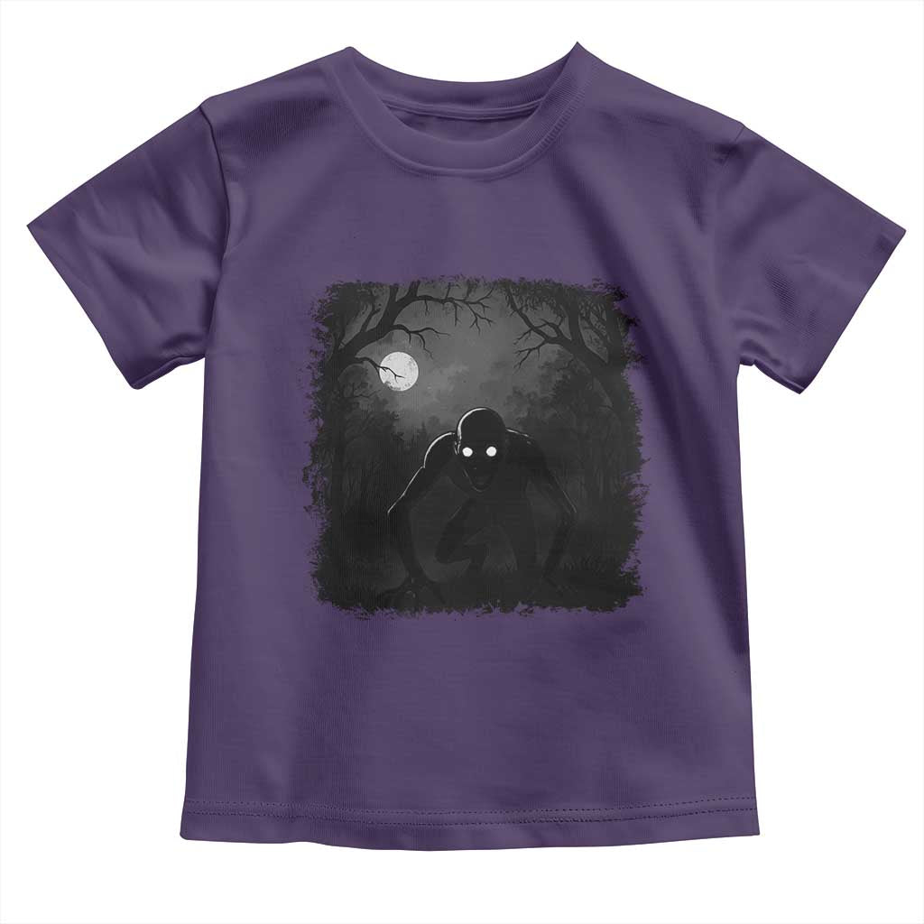 Rake Creepypasta Toddler T Shirt Creepy Cryptid Series Cryptozoology Gift Halloween TS10 Purple Print Your Wear