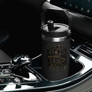 Rake Creepypasta Flip Straw Tumbler Creepy Cryptid Series Alt Goth Grunge Horror Aesthetic TS10 Print Your Wear