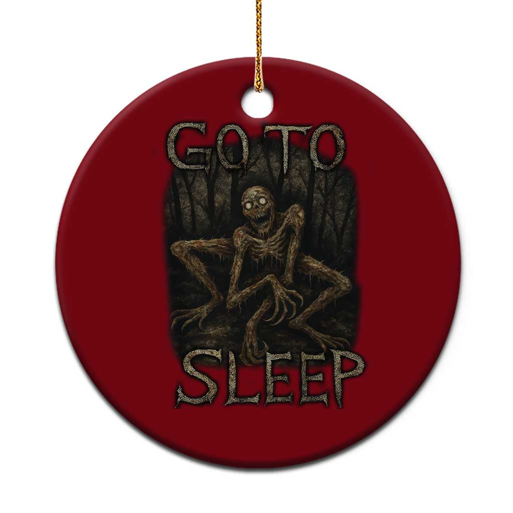 Rake Creepypasta Ceramic Ornament Creepy Cryptid Series Alt Goth Grunge Horror Aesthetic TS10 1pc Red Print Your Wear