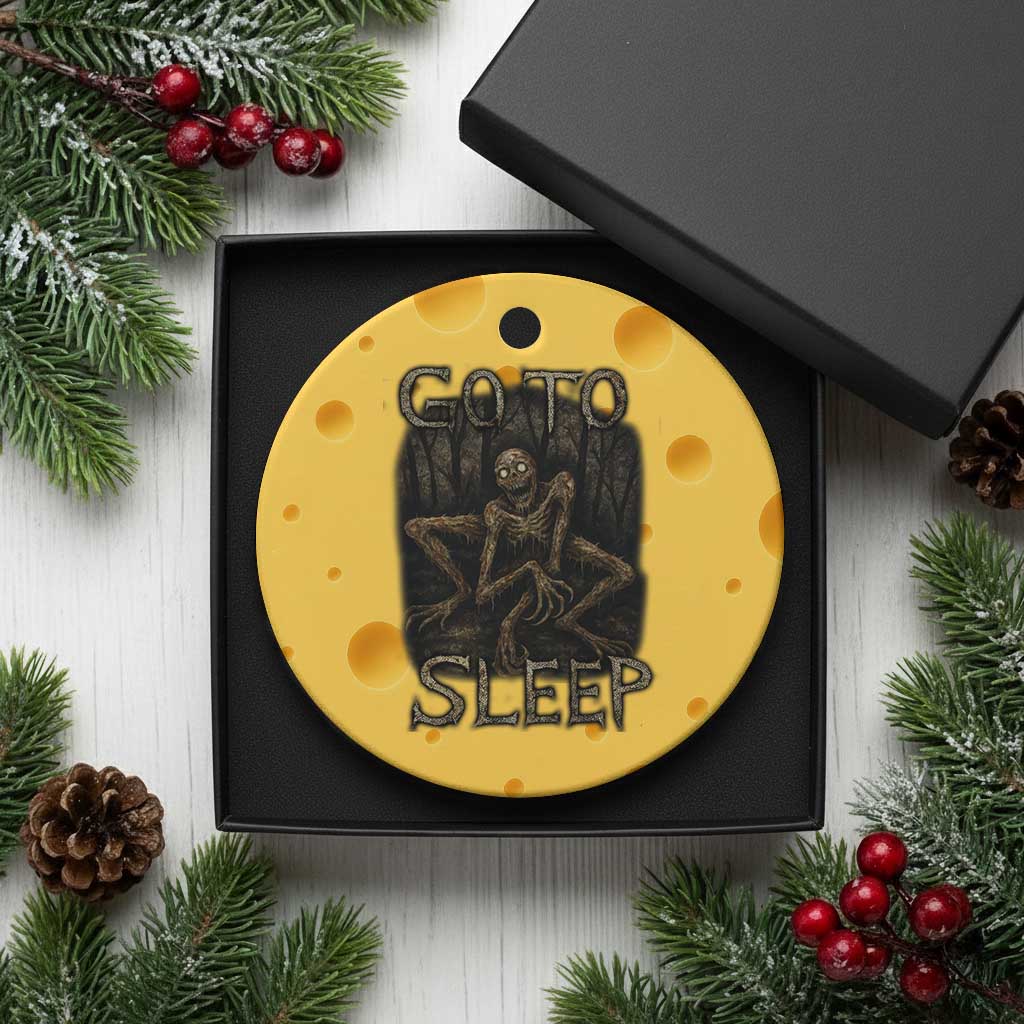 Rake Creepypasta Ceramic Ornament Creepy Cryptid Series Alt Goth Grunge Horror Aesthetic TS10 1pc Yellow Cheese Print Your Wear