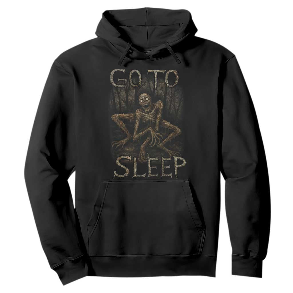 Rake Creepypasta Hoodie Creepy Cryptid Series Alt Goth Grunge Horror Aesthetic TS10 Black Print Your Wear