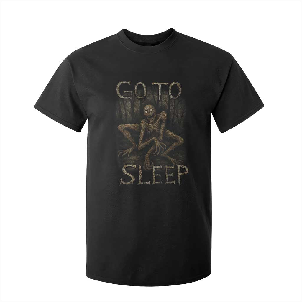 Rake Creepypasta T Shirt For Kid Creepy Cryptid Series Alt Goth Grunge Horror Aesthetic TS10 Black Print Your Wear