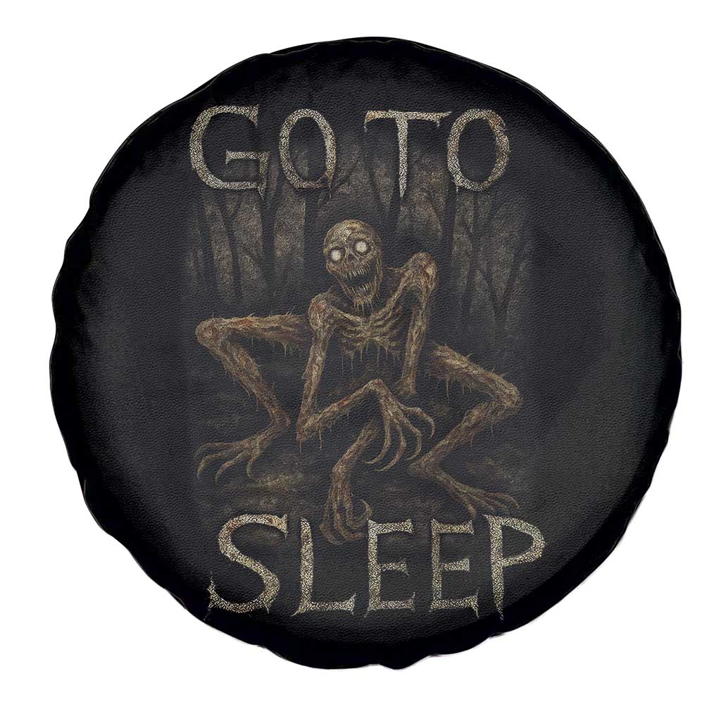 Rake Creepypasta Spare Tire Cover Creepy Cryptid Series Alt Goth Grunge Horror Aesthetic TS10 Print Your Wear