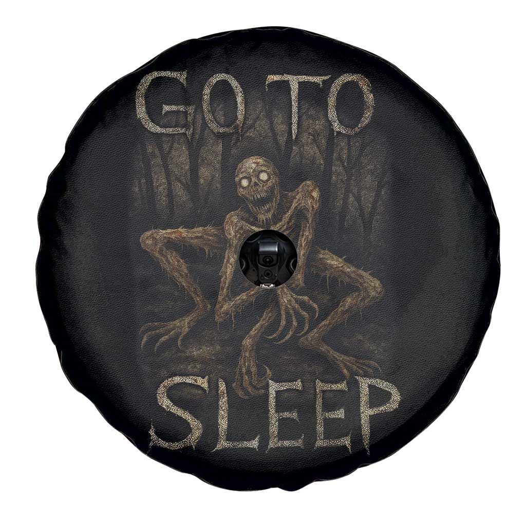 Rake Creepypasta Spare Tire Cover Creepy Cryptid Series Alt Goth Grunge Horror Aesthetic TS10 Print Your Wear