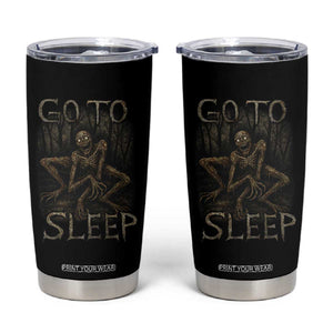 Rake Creepypasta Tumbler Cup Creepy Cryptid Series Alt Goth Grunge Horror Aesthetic TS10 Black Print Your Wear