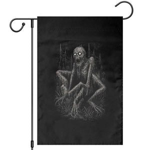 Creepy Rake Garden Flag Creepypasta Cryptid Series Alt Goth Grunge Horror Aesthetic TS10 Black Print Your Wear