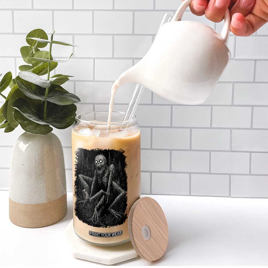 Creepy Rake Glass Can Creepypasta Cryptid Series Alt Goth Grunge Horror Aesthetic TS10 Print Your Wear