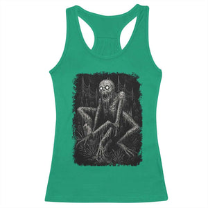 Creepy Rake Racerback Tank Top Creepypasta Cryptid Series Alt Goth Grunge Horror Aesthetic TS10 Irish Green Print Your Wear