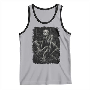 Creepy Rake Tank Top Creepypasta Cryptid Series Alt Goth Grunge Horror Aesthetic TS10 Athletic Heather Black Print Your Wear
