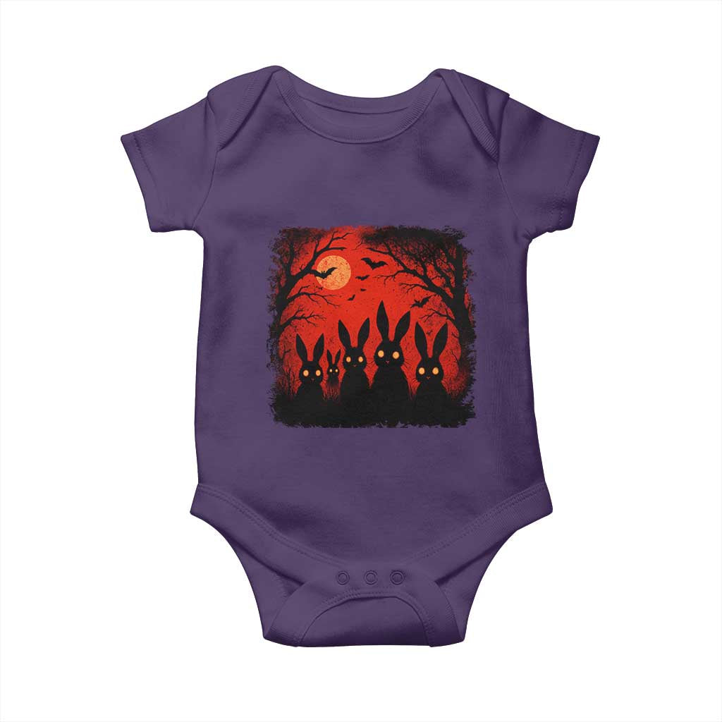 Rake Creepypasta Baby Onesie Creepy Cryptid Series Horror Goth Alt Alternative Art TS10 Purple Print Your Wear