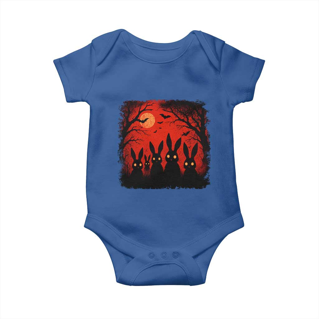 Rake Creepypasta Baby Onesie Creepy Cryptid Series Horror Goth Alt Alternative Art TS10 Royal Blue Print Your Wear