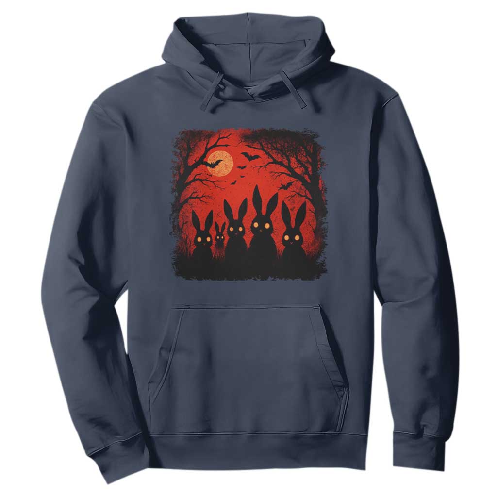 Rake Creepypasta Hoodie Creepy Cryptid Series Horror Goth Alt Alternative Art TS10 Navy Print Your Wear