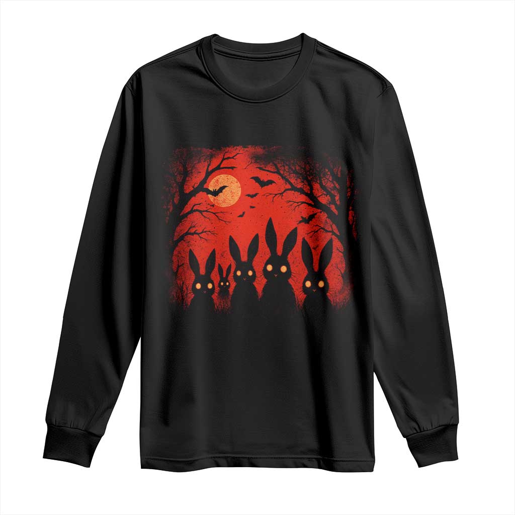 Rake Creepypasta Long Sleeve Shirt Creepy Cryptid Series Horror Goth Alt Alternative Art TS10 Black Print Your Wear