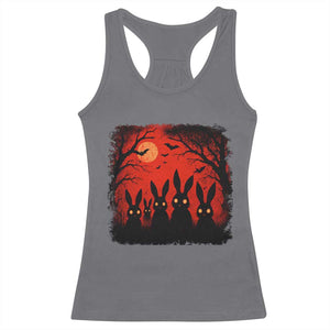 Rake Creepypasta Racerback Tank Top Creepy Cryptid Series Horror Goth Alt Alternative Art TS10 Charcoal Print Your Wear