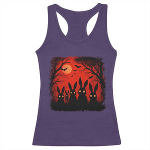 Rake Creepypasta Racerback Tank Top Creepy Cryptid Series Horror Goth Alt Alternative Art TS10 Purple Print Your Wear