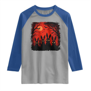 Rake Creepypasta Raglan Shirt Creepy Cryptid Series Horror Goth Alt Alternative Art TS10 Sport Gray Royal Print Your Wear