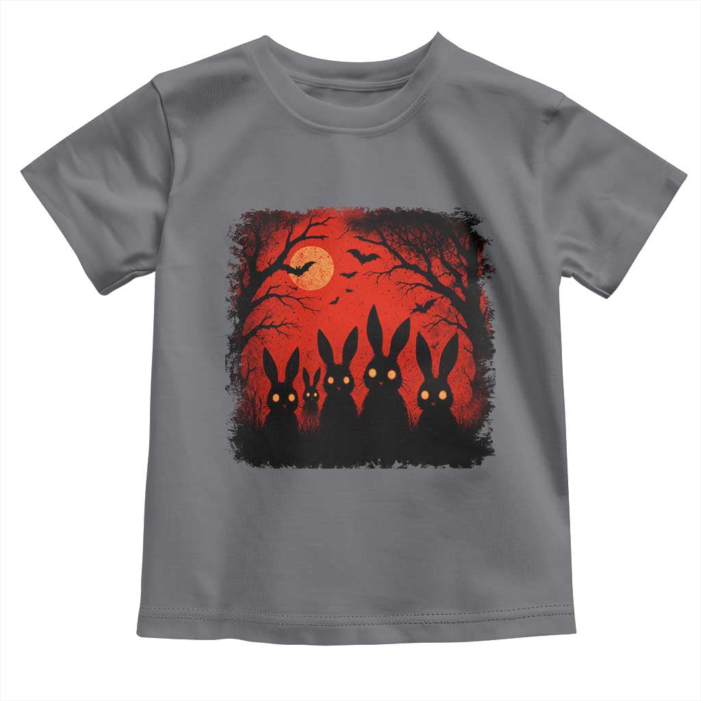 Rake Creepypasta Toddler T Shirt Creepy Cryptid Series Horror Goth Alt Alternative Art TS10 Charcoal Print Your Wear