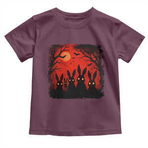 Rake Creepypasta Toddler T Shirt Creepy Cryptid Series Horror Goth Alt Alternative Art TS10 Maroon Print Your Wear