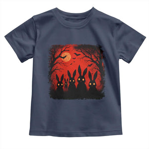 Rake Creepypasta Toddler T Shirt Creepy Cryptid Series Horror Goth Alt Alternative Art TS10 Navy Print Your Wear