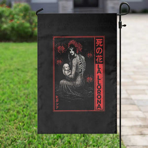 La Llorona Garden Flag Folklore Japanese Spider Lily Soft Grunge Anime Aesthetic Flower TS10 Print Your Wear