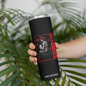 La Llorona Skinny Tumbler Folklore Japanese Spider Lily Soft Grunge Anime Aesthetic Flower TS10 Print Your Wear