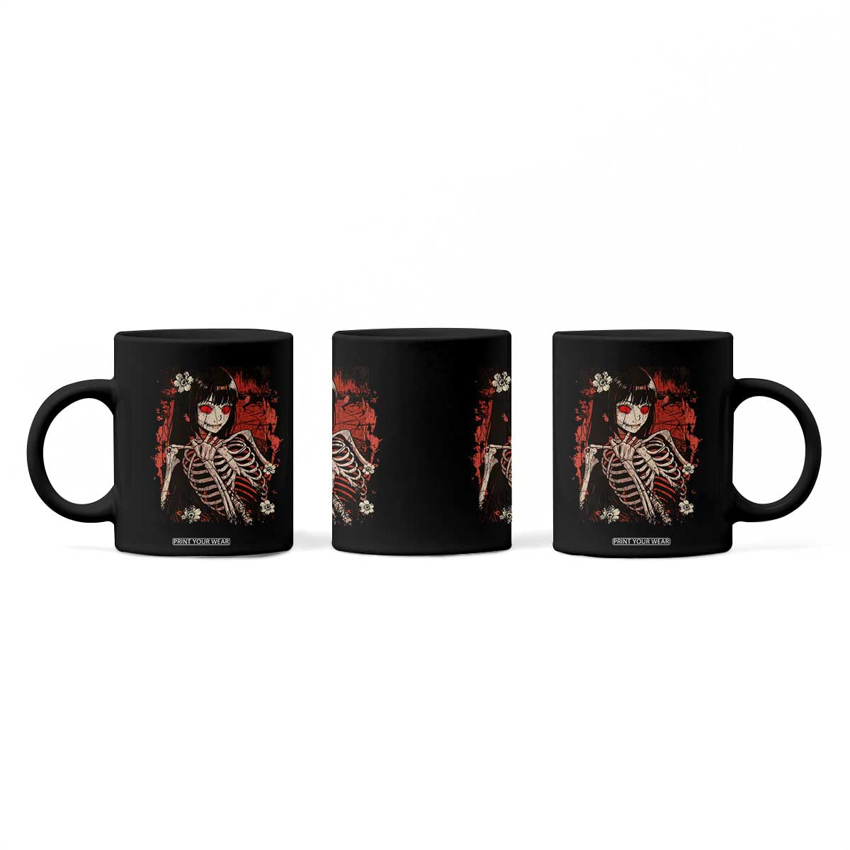 Horror Anime Manga Coffee Mug Japan Japanese Creepy Kawaii Goth TS10 Print Your Wear