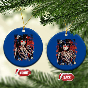 Horror Anime Manga Ceramic Ornament Japan Japanese Creepy Kawaii Goth TS10 1pc Blue Print Your Wear