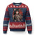 Horror Anime Manga Ugly Christmas Sweater Japan Japanese Creepy Kawaii Goth TS10 Navy Red Print Your Wear