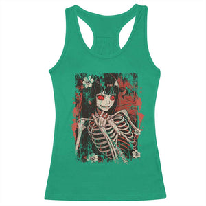 Horror Anime Manga Racerback Tank Top Japan Japanese Creepy Kawaii Goth TS10 Irish Green Print Your Wear