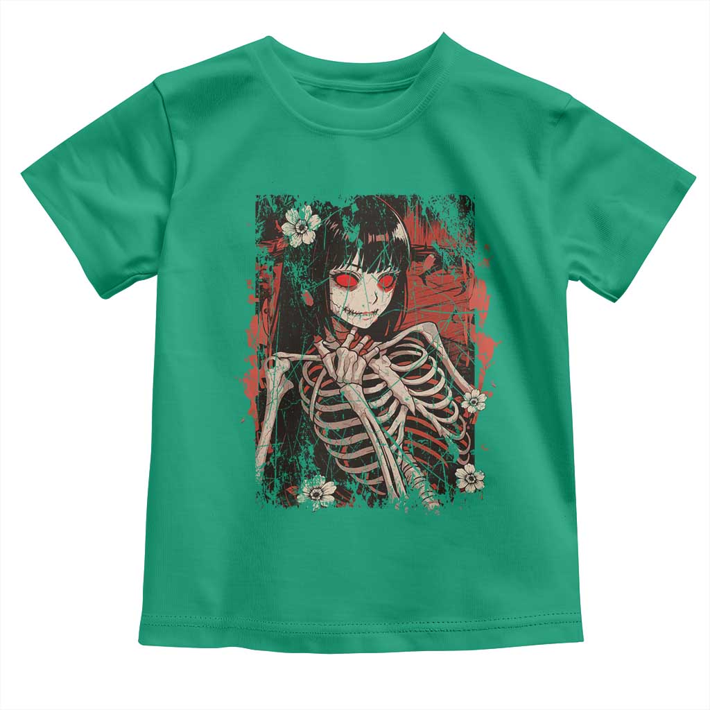 Horror Anime Manga Toddler T Shirt Japan Japanese Creepy Kawaii Goth TS10 Irish Green Print Your Wear