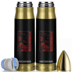Japanese Spider Lily Bullet Tumbler Soft Grunge Anime Aesthetic Flower TS10 Black Print Your Wear