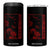 Japanese Spider Lily 4 in 1 Can Cooler Tumbler Soft Grunge Anime Aesthetic Flower TS10 One Size: 16 oz Black Print Your Wear