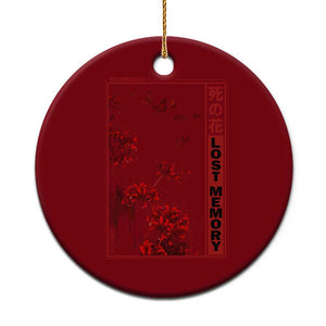 Japanese Spider Lily Ceramic Ornament Soft Grunge Anime Aesthetic Flower TS10 1pc Red Print Your Wear