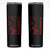 Japanese Spider Lily Skinny Tumbler Soft Grunge Anime Aesthetic Flower TS10 Black Print Your Wear