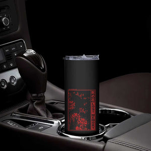 Japanese Spider Lily Skinny Tumbler Soft Grunge Anime Aesthetic Flower TS10 Print Your Wear
