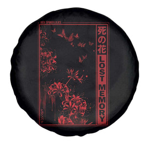 Japanese Spider Lily Spare Tire Cover Soft Grunge Anime Aesthetic Flower TS10 Print Your Wear