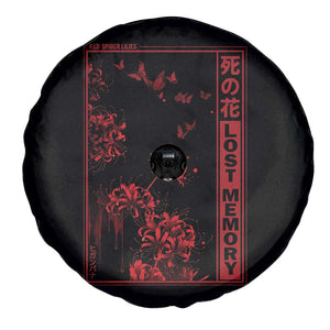 Japanese Spider Lily Spare Tire Cover Soft Grunge Anime Aesthetic Flower TS10 Print Your Wear