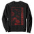 Japanese Spider Lily Sweatshirt Soft Grunge Anime Aesthetic Flower TS10 Black Print Your Wear