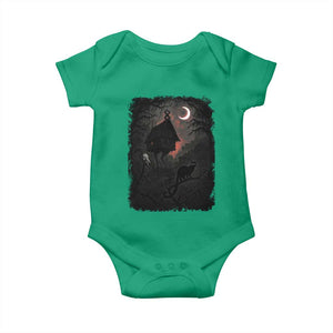 Baba Yaga House Baby Onesie Gothic Slavic Folklore Russia Fairy Tale TS10 Irish Green Print Your Wear