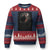 Baba Yaga House Ugly Christmas Sweater Gothic Slavic Folklore Russia Fairy Tale TS10 Navy Red Print Your Wear