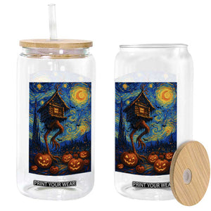 Baba Yaga House Glass Can Starry Night Van Gogh Slavic Folklore Russia Fairy Tale TS10 Print Your Wear