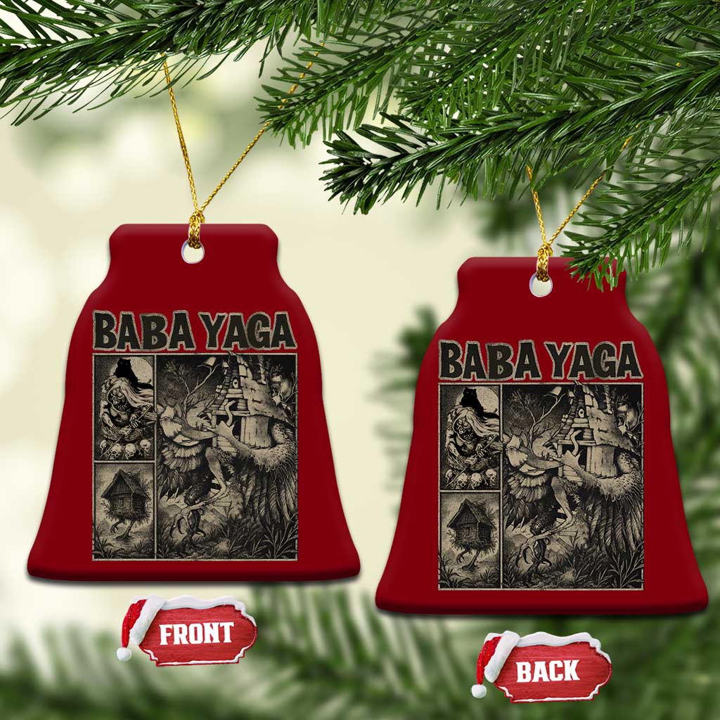 Baba Yaga House Ceramic Ornament Slavic Folklore Russia Fairy Tale Horror Fans TS10 Print Your Wear