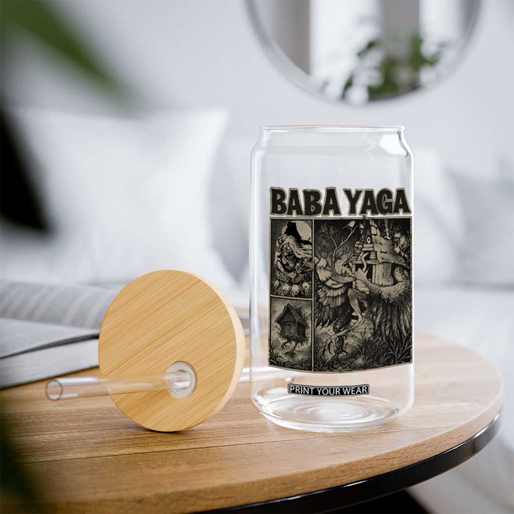 Baba Yaga House Glass Can Slavic Folklore Russia Fairy Tale Horror Fans TS10 Print Your Wear