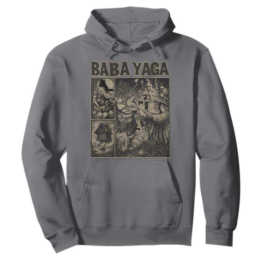 Baba Yaga House Hoodie Slavic Folklore Russia Fairy Tale Horror Fans TS10 Charcoal Print Your Wear