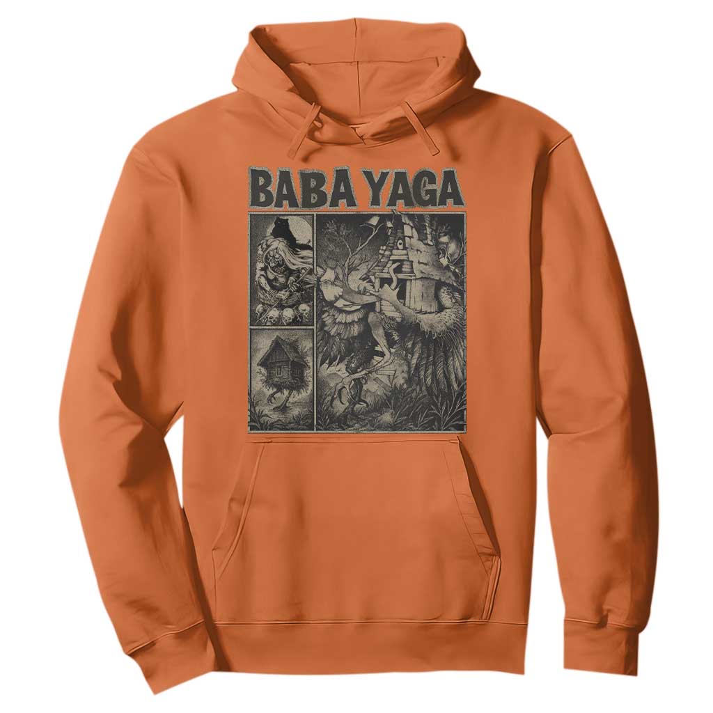 Baba Yaga House Hoodie Slavic Folklore Russia Fairy Tale Horror Fans TS10 Orange Print Your Wear