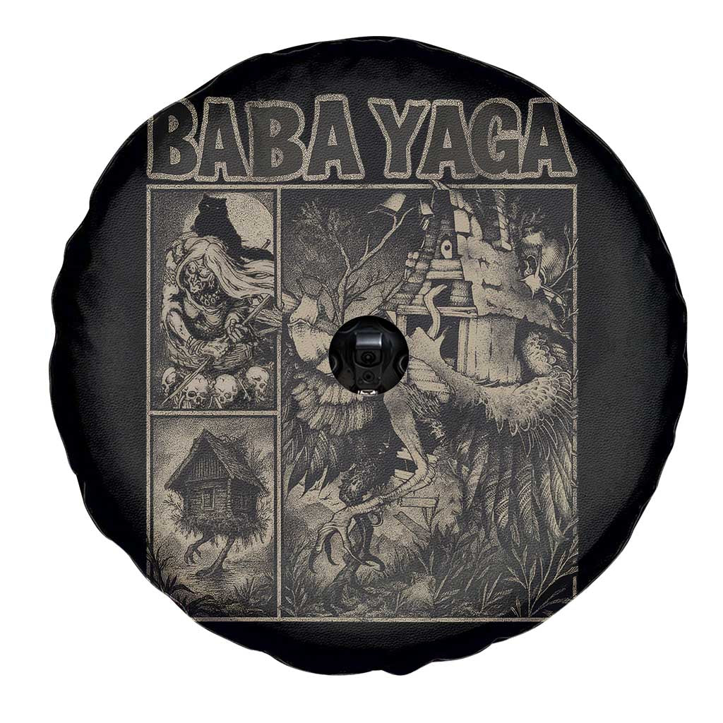 Baba Yaga House Spare Tire Cover Slavic Folklore Russia Fairy Tale Horror Fans TS10 Print Your Wear